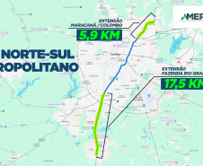 Estado vai implementar corredor de ônibus para conectar Colombo, Curitiba e Fazenda Rio Grande