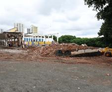 Com limpeza e sondagem do solo, obras do Terminal de Londrina começam a ganhar ritmo