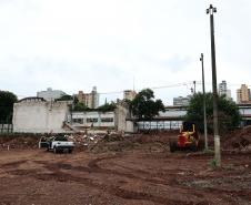 Com limpeza e sondagem do solo, obras do Terminal de Londrina começam a ganhar ritmo