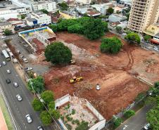 Com limpeza e sondagem do solo, obras do Terminal de Londrina começam a ganhar ritmo