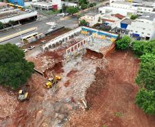 Com limpeza e sondagem do solo, obras do Terminal de Londrina começam a ganhar ritmo