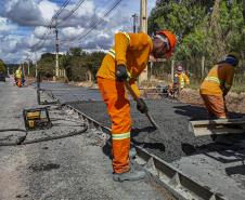 Ligação entre Mandirituba e São José dos Pinhais supera 65% de execução