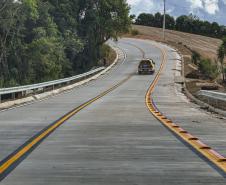 Ligação entre Mandirituba e São José dos Pinhais supera 65% de execução