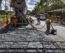 Ligação entre Mandirituba e São José dos Pinhais supera 65% de execução