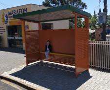 Estado conclui entrega de 1.200 abrigos de ponto de ônibus para 75 municípios do Paraná