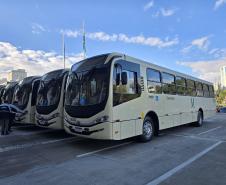  Frota da RMC ganha 46 novos ônibus com ar-condicionado e câmera de segurança 