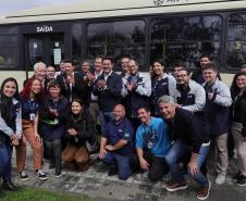 Estado entrega 37 novos ônibus Articulados Especiais para ligação entre Fazenda Rio Grande e Curitiba