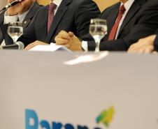 Governador Beto Richa e presidente da Renault Nissan, Carlos Ghosn