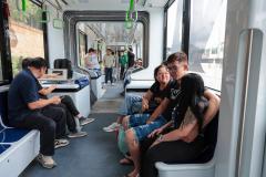 Bonde Urbano Digital inicia operação completa e empolga passageiros da RMC