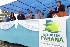 O governador Beto Richa anunciou no dia 11 de maio investimentos para  Balsa Nova e Contenda