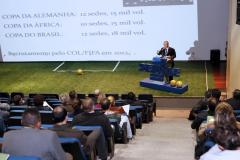 As oportunidades e desafios da construção civil com a Copa 2014 foram tema de um seminário promovido pelo Sebrae no dia 20 de junho. Empresários e empreendedores do setor lotaram o auditório.