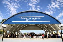 A diretora-geral da Secretaria estadual da Família e Desenvolvimento Social, Letícia Raymundo, participou no dia 18 de outubro da inauguração do Centro da Juventude Bom Jesus em Campo Largo, na Região Metropolitana de Curitiba