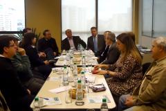 foto da reunião realizada na Prefeitura de Curitiba