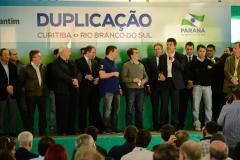 O protocolo de intenções para a realização da obra foi assinado, no dia 29 de julho, pelo governador Beto Richa e o diretor jurídico da Votorantim Cimentos, Ricardo Cavallo. 