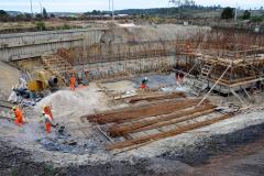 A Sanepar está construindo a estação elevatória de esgoto em Quatro Barras, na Região Metropolitana de Curitiba, para substituir a Estação de Tratamento de Esgoto Menino Deus