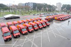 Desde 2011, 248 viaturas já foram adquiridas pelo governo estadual e estão à disposição da população de 129 municípios paranaenses através dos sistemas de transporte sanitário. 