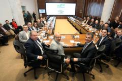 O governador Beto Richa deu posse, no dia 06 de outubro, aos novos membros do Conselho Consultivo e Conselho Deliberativo da Coordenação da Região Metropolitana de Curitiba (Comec).