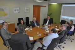 Reunião da Fomento Paraná, Universidade Positivo e Prefeitura de Adrianópolis para discutir sobre o Projeto Adrianópolis, que pretende transformar a realidade do município daquele município da região do vale do rio Ribeira, na divisa com São Paulo