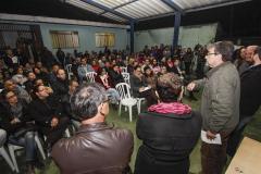 Reuniao realizada na Associação dos Moradores do bairro Santa Tereza em Colombo. 