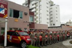  A ação faz parte das atividades de comemoração pelos 104 anos do Corpo de Bombeiros do Paraná