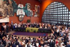 Posse do prefeito Rafael Greca foi no Memorial de Curitiba. 