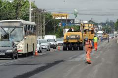 Governo recebe representantes do BID para análise de obras em infraestrutura. PR-415 Duplicação Pinhais - Piraquara em 12/01/2017