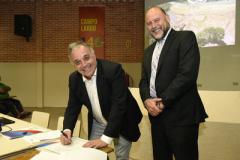 O secretário de Cultura do Paraná, João Luiz Fiani, entrega gestão do Parque Histórico do Mate a Marcelo Puppi, prefeito do município de Campo Largo.