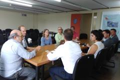 Reunião foi realizada na sede da Comec.