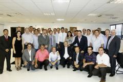 Governador Beto Richa recebe prefeitos da Assomec   