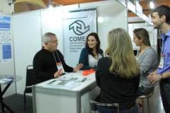 O estande da Comec mostrou projetos ambientais do controle de cheias e também o Sistema Integrado de Gestão e Proteção aos Mananciais da Região Metropolitana de Curitiba.