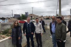 Visita as obras do PAC da Mobilidade Urbana, em São José dos Pinhais.