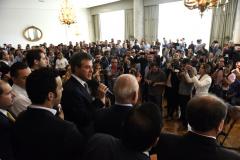 A solenidade foi realizada no Palácio Iguaçu.