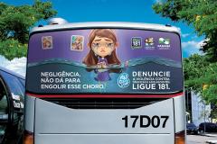 A Secretaria de Estado da Família e Desenvolvimento Social lançou a campanha “Não engula o choro”