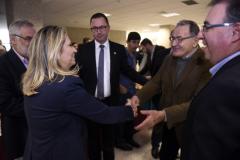 A governadora Cida Borghetti e o presidente da Comec Louvanir Menegusso. 