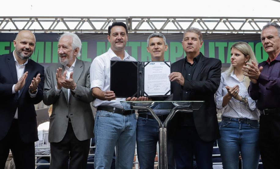 Governador autoriza início da pavimentação entre São José dos Pinhais e Mandirituba