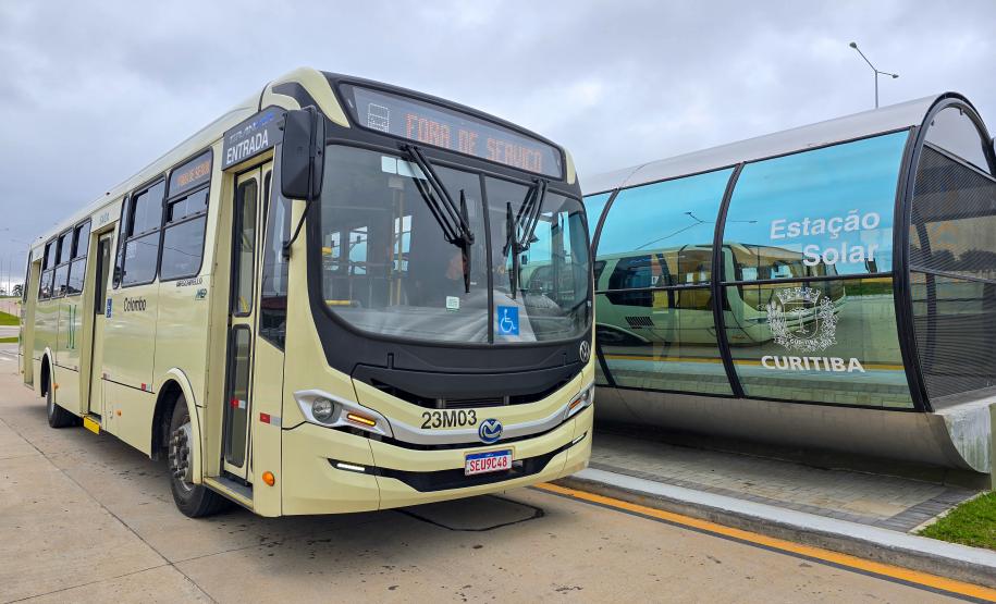 Nova linha de ônibus entre Colombo e Curitiba começa a operar nesta terça-feira