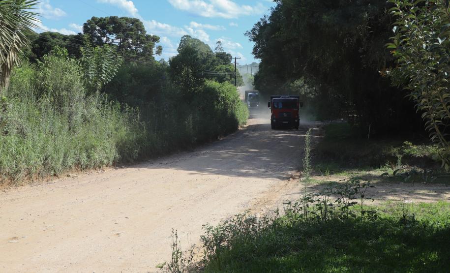 começa pavimentação entre São José dos Pinhais e Mandirituba