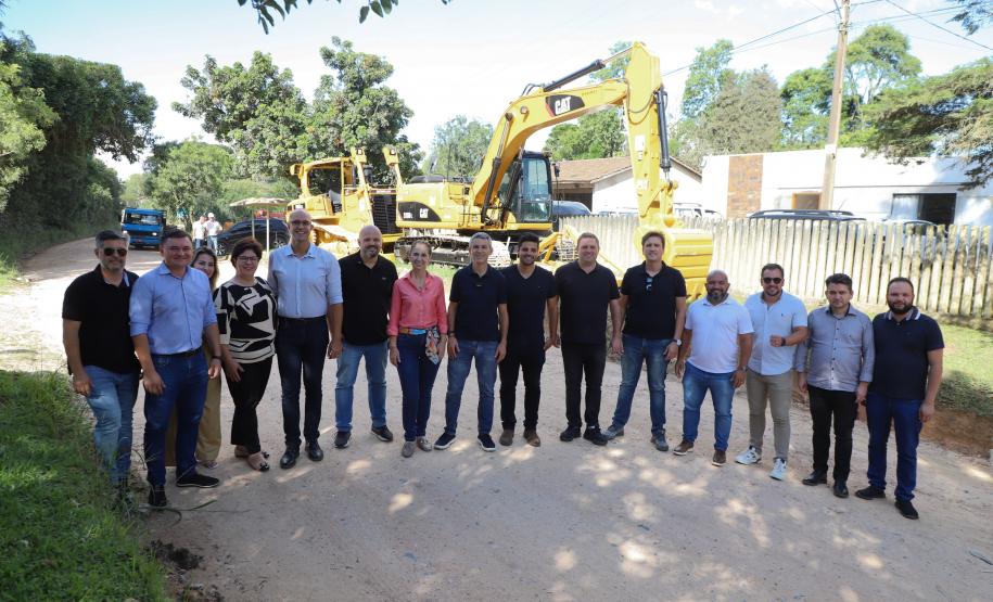 começa pavimentação entre São José dos Pinhais e Mandirituba