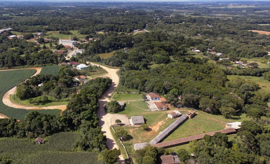 começa pavimentação entre São José dos Pinhais e Mandirituba