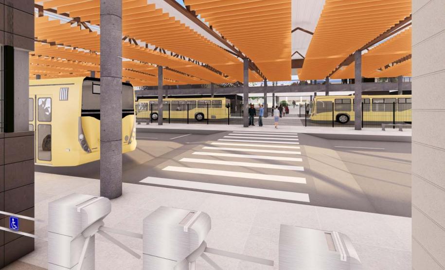 Estado divulga conceito arquitetônico do Terminal Metropolitano de Londrina