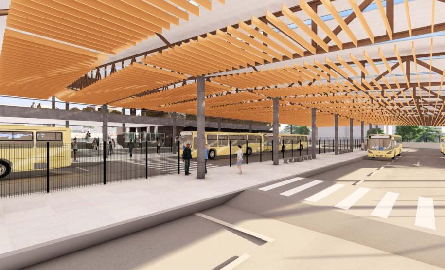 Estado divulga conceito arquitetônico do Terminal Metropolitano de Londrina