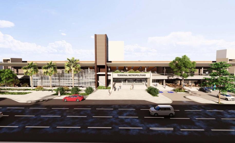 Estado divulga conceito arquitetônico do Terminal Metropolitano de Londrina