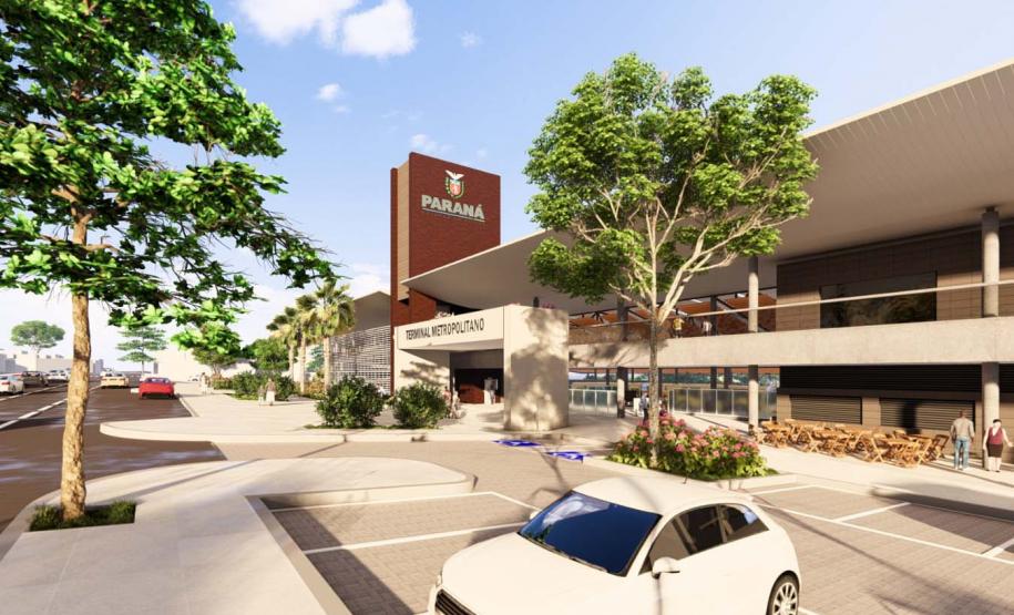 Estado divulga conceito arquitetônico do Terminal Metropolitano de Londrina