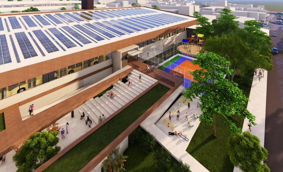 Estado divulga conceito arquitetônico do Terminal Metropolitano de Londrina