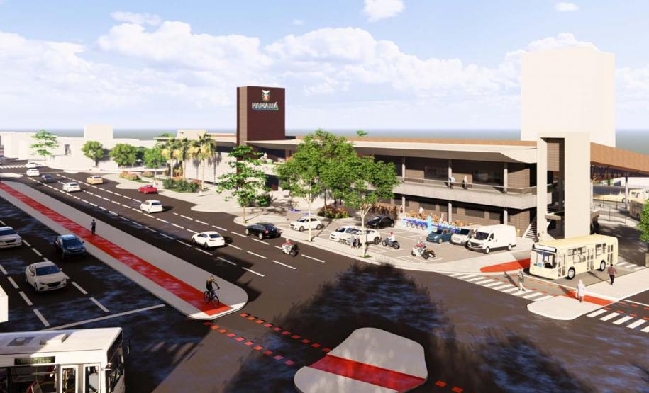 Estado divulga conceito arquitetônico do Terminal Metropolitano de Londrina