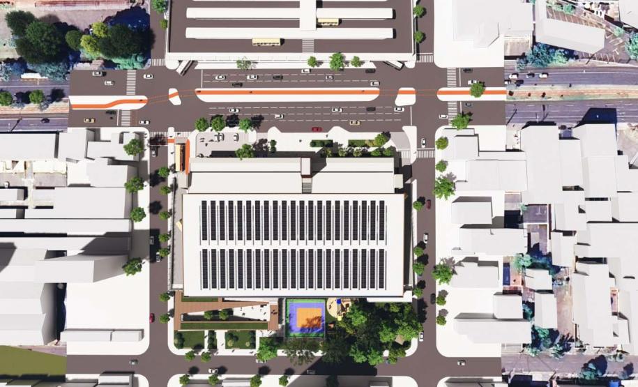 Estado divulga conceito arquitetônico do Terminal Metropolitano de Londrina