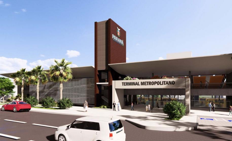 Estado divulga conceito arquitetônico do Terminal Metropolitano de Londrina
