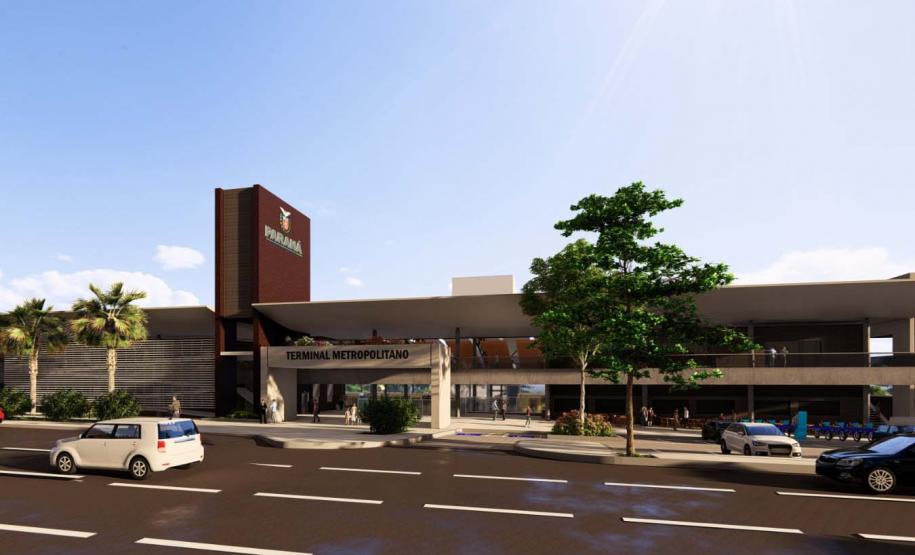 Estado divulga conceito arquitetônico do Terminal Metropolitano de Londrina