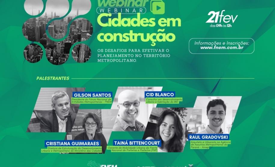 Amep e FNEM promovem webinar sobre desafios dos municípios metropolitanos