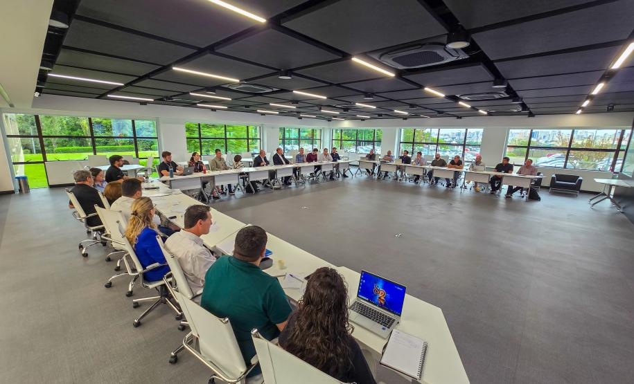 Amep recebe propostas da Fiep sobre o Plano de Desenvolvimento da RMC